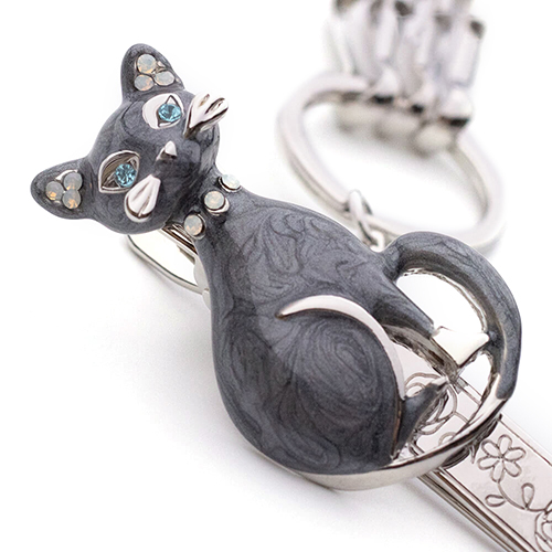 スリーカラット（3carat） バッグキークリップ CL-106 グレー