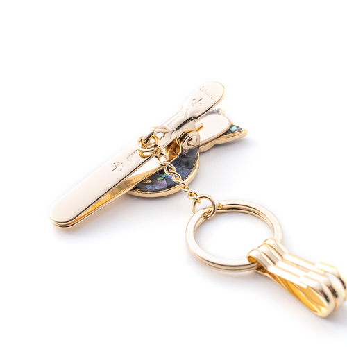 スリーカラット（3carat） バッグキークリップ CL-162 ブラック
