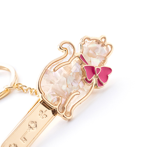 スリーカラット（3carat） バッグキークリップ CL-163 ホワイト