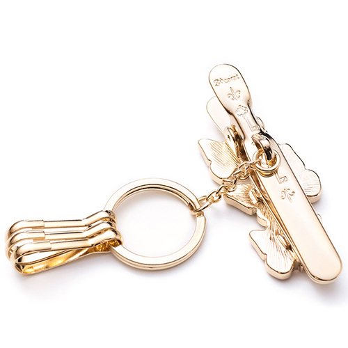 スリーカラット（3carat） バッグキークリップ CL-176 ブルー