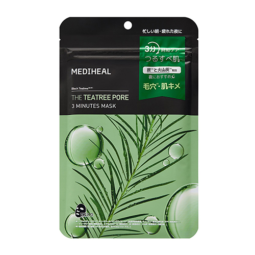 メディヒール（MEDIHEAL） ザ・ティーツリー ポア 3ミニッツマスク 7枚