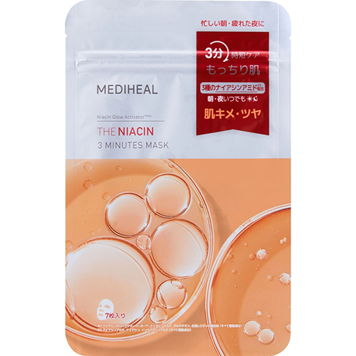メディヒール（MEDIHEAL） THE ナイアシン 3ミニッツマスク 7枚入