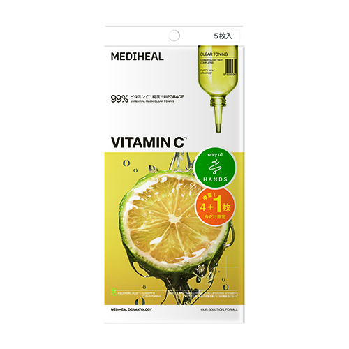 MEDIHEAL トレカ 5枚セット お買い得】 メディヒール（MEDIHEAL） ビタミンC エッセンシャルマスク