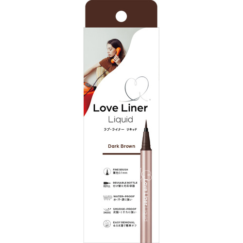 ラブ・ライナー リキッドアイライナー R5 ダークブラウン 0.55mL