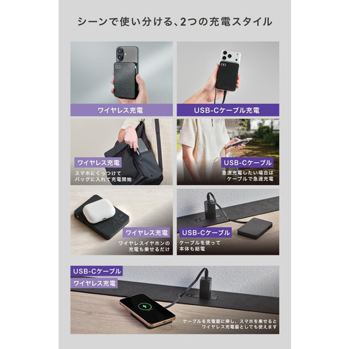 シーアイオー（CIO） SMARTCOBY Ex04 Wireless2.2 5000mAh スペシャル