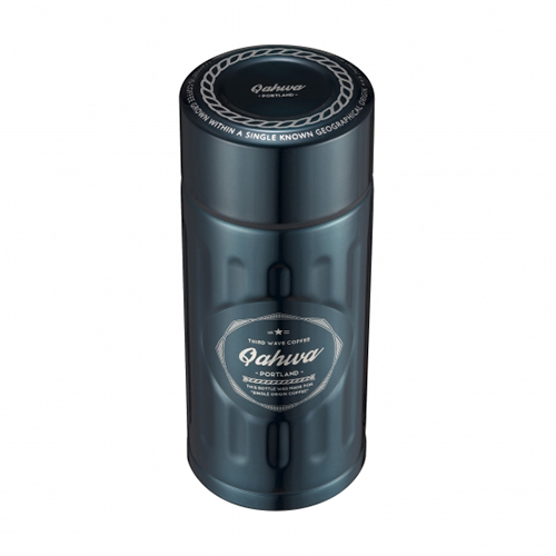 Qahwa コーヒーボトルミニ コロンビアブルー 0ml 水筒 魔法瓶 タンブラー型水筒 東急ハンズネットストア