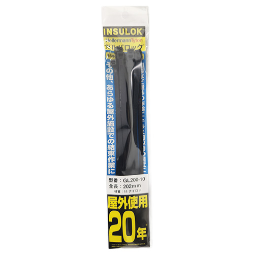 ヘラマンタイトン（HellermannTyton） ガルバロック耐塩害 GL200-10 