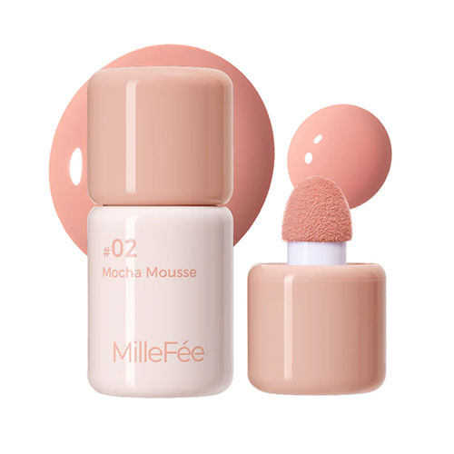 ひめりページ  ミルフィーユ新品・タグ付き ミルフィー（MilleFee） シェイクドロップチーク 02 モカムース
