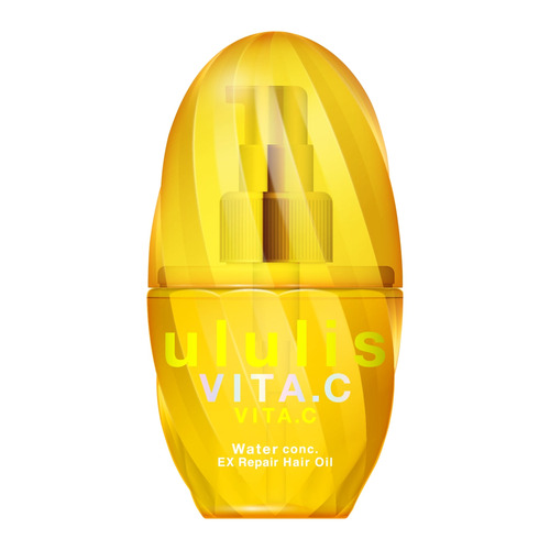 新品　ululis ウルリス【イエロー】ウォーターコンク リペア ヘアオイル 試してみた】ウォーターコンク リペアヘアオイル ululisの効果・髪質別