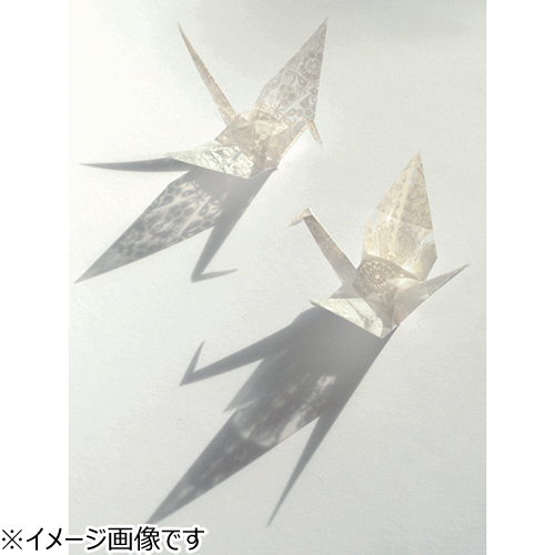 カクワ オリエステルおりがみ レース柄 KKW－29 白 10枚入