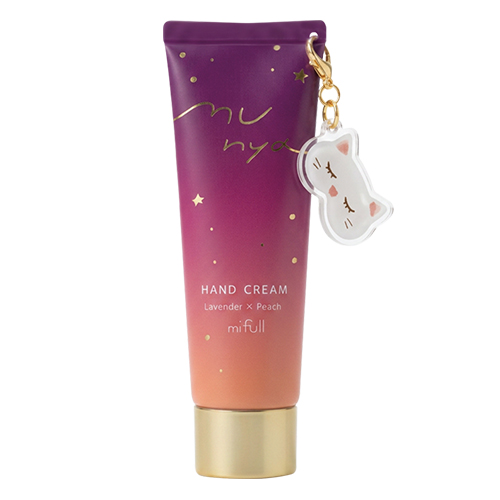 EPIS mifull チャーム付きハンドクリーム ラベンダー×ピーチ 30g