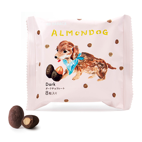 新子景視 A-dack 【超希少】数量限定品 バレンタイン】 DADACA ALMONDOG ダーク mini 8粒 ※軽減税率対象商品