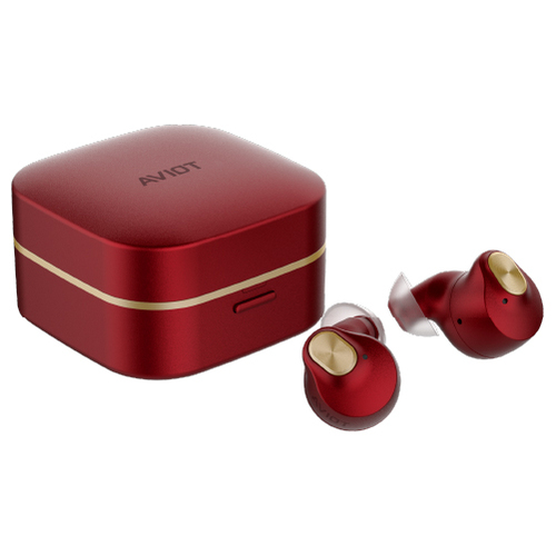 アビオット（AVIOT） フルワイヤレスイヤホン TE－Q3R－RD レッド