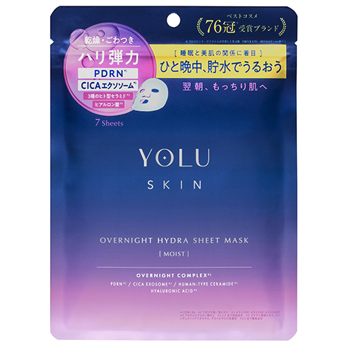 ヨル（YOLU） スキン オーバーナイトハイドラシートマスク モイスト 7