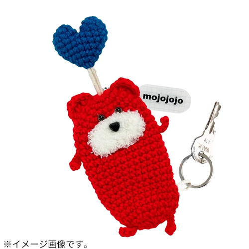 MCRNI'×mojojojo 毛糸のキーケース レッド｜【ハンズネットストア】