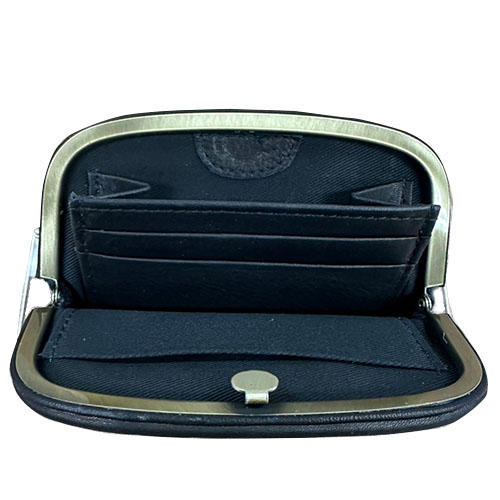 オーラマ（HORAMA） 天溝がま口 M ブラック｜【ハンズネットストア】