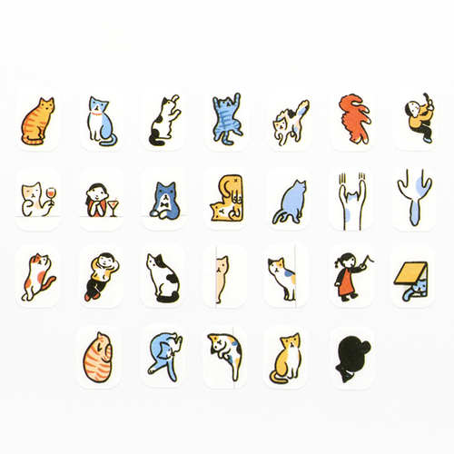 バンデ（bande） 手帳に住む人たち BDA818 ねこだらけ｜【ハンズネット