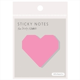いろは出版 スタディプランナー ステッキーノート(STICKY NOTES) ふせん GSN−01 ハート
