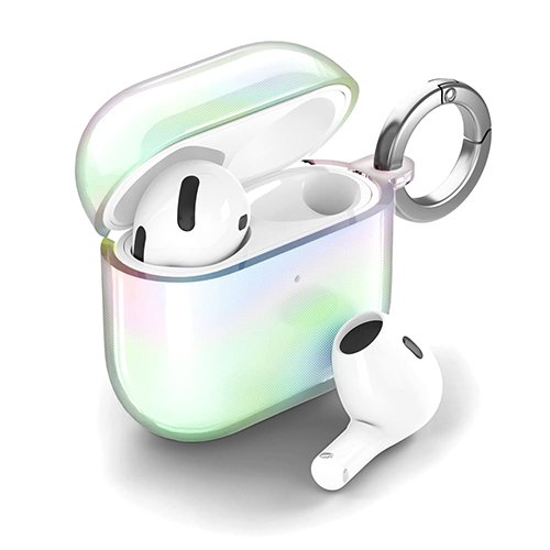 AirPods（第4世代）】 ピージーエー（PGA） ソフトケース オーロラ