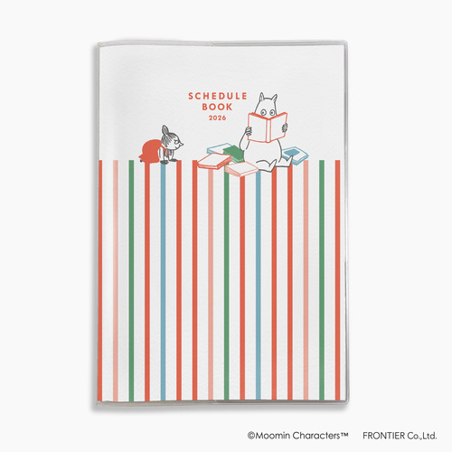 2025年10月始まり】 フロンティア MOOMIN A5 マンスリーブロック