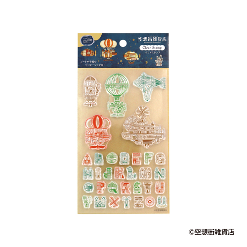 日本出版販売 クリアスタンプ IP905241 空想街雑貨店｜【ハンズネット