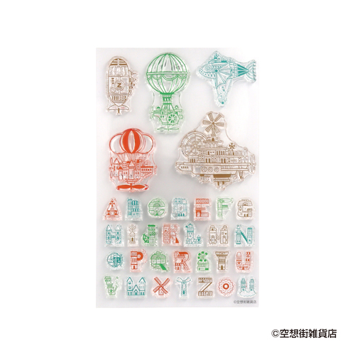 日本出版販売 クリアスタンプ IP905241 空想街雑貨店｜【ハンズネット