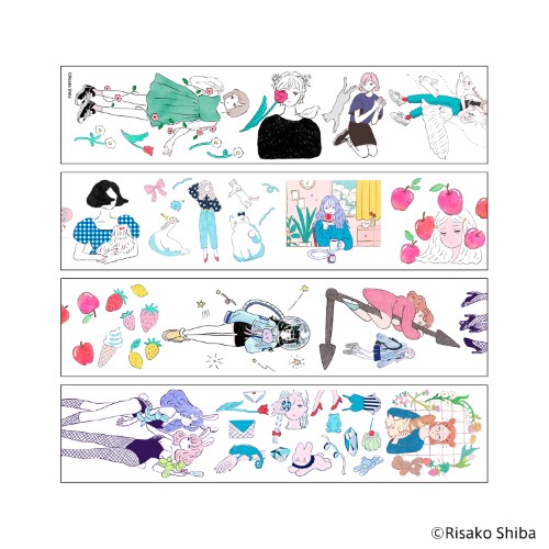 日本出版販売 クリアロールステッカー IP906484 芝りさこ｜【ハンズ