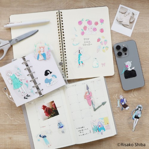 日本出版販売 クリアロールステッカー IP906484 芝りさこ｜【ハンズ