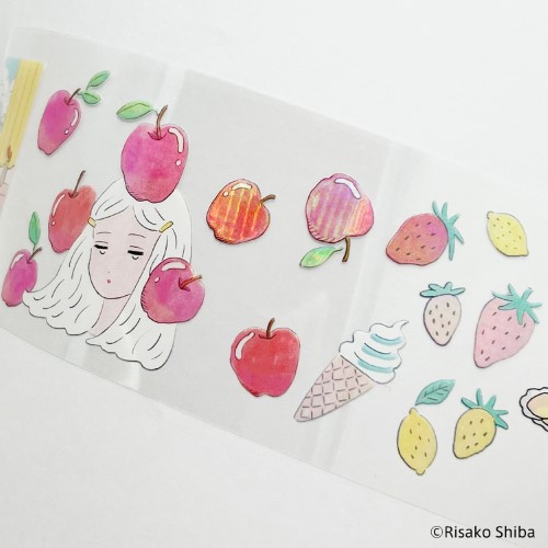 日本出版販売 クリアロールステッカー IP906484 芝りさこ｜【ハンズ