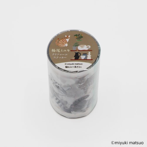 日本出版販売 クリアロールステッカー IP906552 松尾ミユキ｜【ハンズ