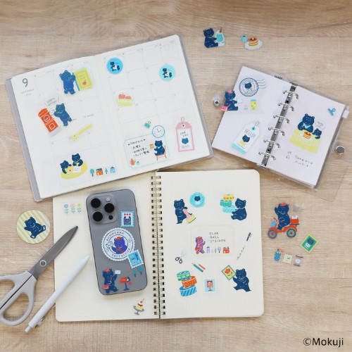 日本出版販売 クリアロールステッカー IP906583 Mokuji｜【ハンズ