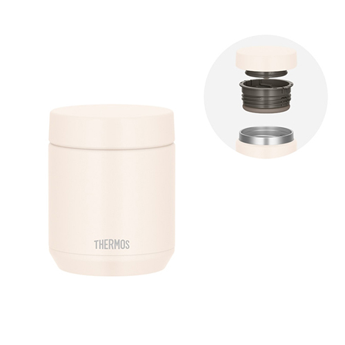 サーモス（THERMOS） 真空断熱スープジャー 0.3L JED－301 クリーム