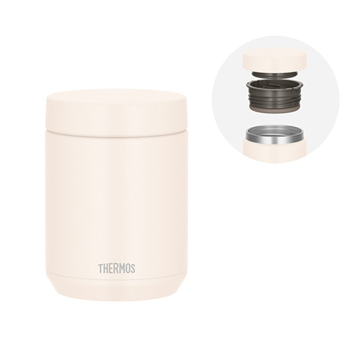 サーモス（THERMOS） 真空断熱スープジャー 0.5L JED－501 クリーム