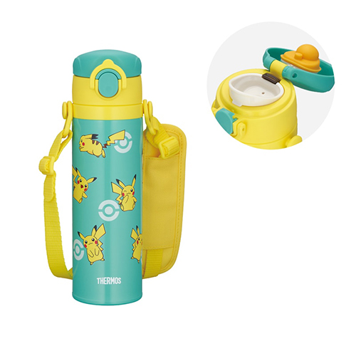 THERMOS 真空断熱ケータイマグ ミミッキュ ポケモン サーモス（THERMOS） 真空断熱キッズケータイマグ JOIー501PK G－Y
