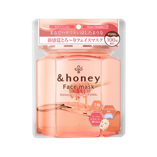 アンドハニー（＆honey） ビタモイストフェイスマスク PD 7枚入
