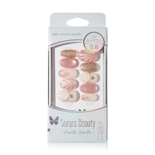 ソララビューティー（Sorara Beauty） ネイルチップ ローズシェル