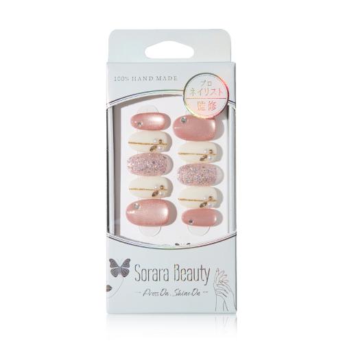 ソララビューティー（Sorara Beauty） ネイルチップ SS8 ローズ