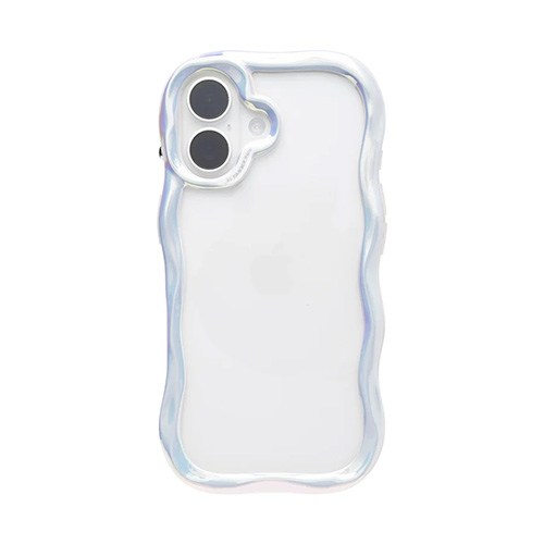 iPhone17】 ハミィ（Hamee） iFace BeBling Wave クリアケース