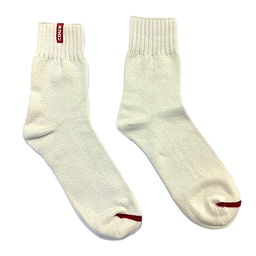 ホカロン ROOMSOCKS リブ柄 オフホワイト｜【ハンズネットストア】