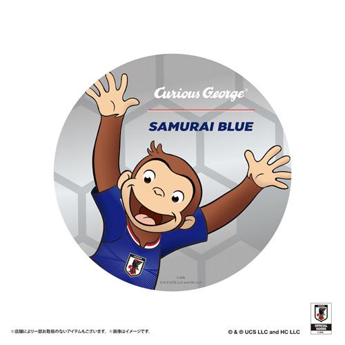 おさるのジョージ マウスパッド サッカー日本代表ver.｜【ハンズネット