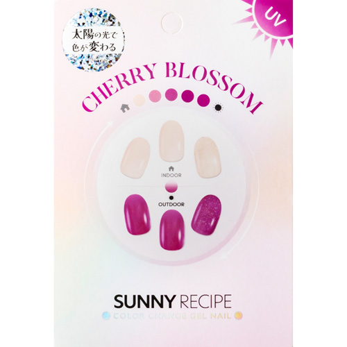 サニーレシピ（SUNNY RECIPE） カラーチェンジ ジェルネイルシール