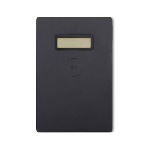 UNIQ(ユニーク) ICカード専用残高表示機能付パスケース mirucaPLUS(ミルカプラス) ブラック