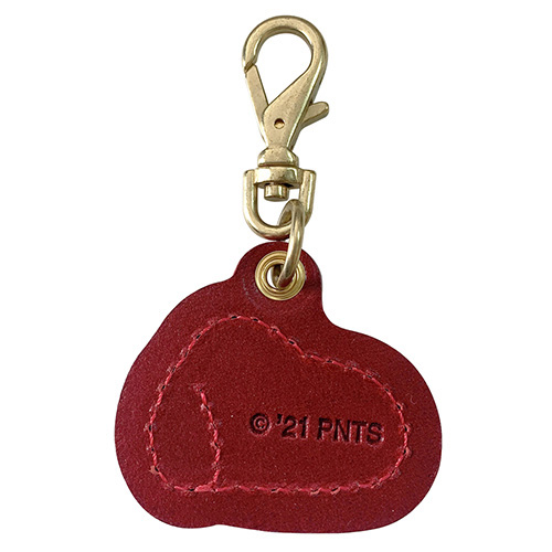 スヌーピーレザーコレクション Snoopy Leather Collection 栃木レザーチャーム スヌーピー Sn0112 レッド キーホルダー リング キーホルダー 東急ハンズネットストア