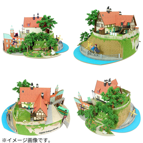 ジオラマ　ハンドメイド さんけい みにちゅあーとキット スタジオジブリ作品シリーズ 魔女の