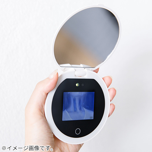 Smaly UV対策カメラ付きミラー SM－LM09 ホワイト｜【ハンズネットストア】