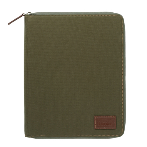 ロディア(RHODIA) ラウンドジップケースジップ No.16 カーキ