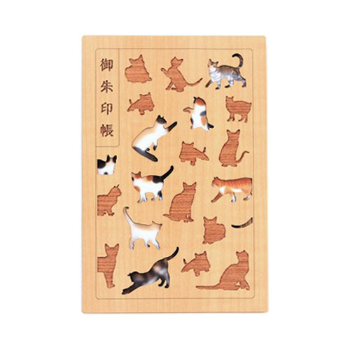 クルーシャル（CRU-CIAL）　御朱印帳　福猫
