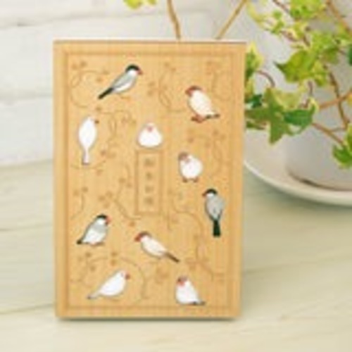 クルーシャル（CRU-CIAL） 御朱印帳 文鳥｜【ハンズネットストア】