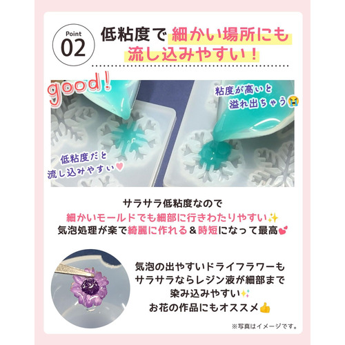 GreenOcean UV-LEDレジン液 まさるの涙 サラサラタイプ 70g｜【ハンズ
