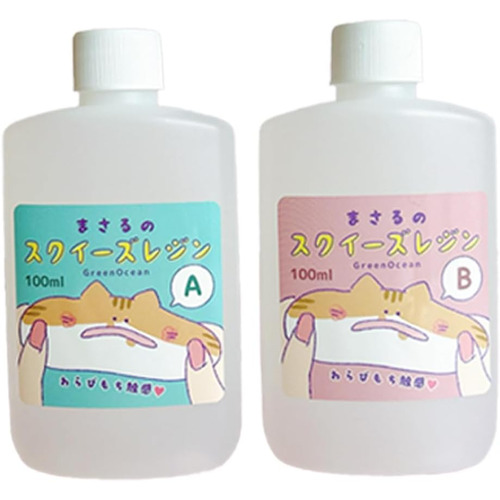 GreenOcean スクイーズレジン液 まさるのスクイーズレジン わらびもち